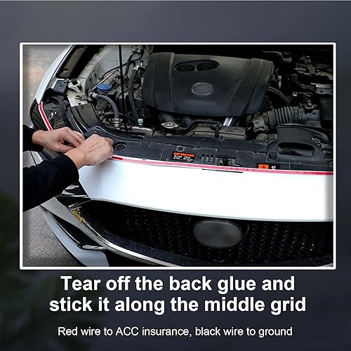 Miniatura 4 de Tira de luz LED para capó de coche para Honda CR-V CRV EX EX-L Sport Engine Underhood Tiras LED Guía Decorativa Impermeable Día Correr Exterior