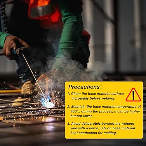 Miniatura 7 de Varillas de soldadura de aluminio, varillas de soldadura de aluminio, varillas de soldadura, 50 varillas de soldadura de bajo punto de fusión