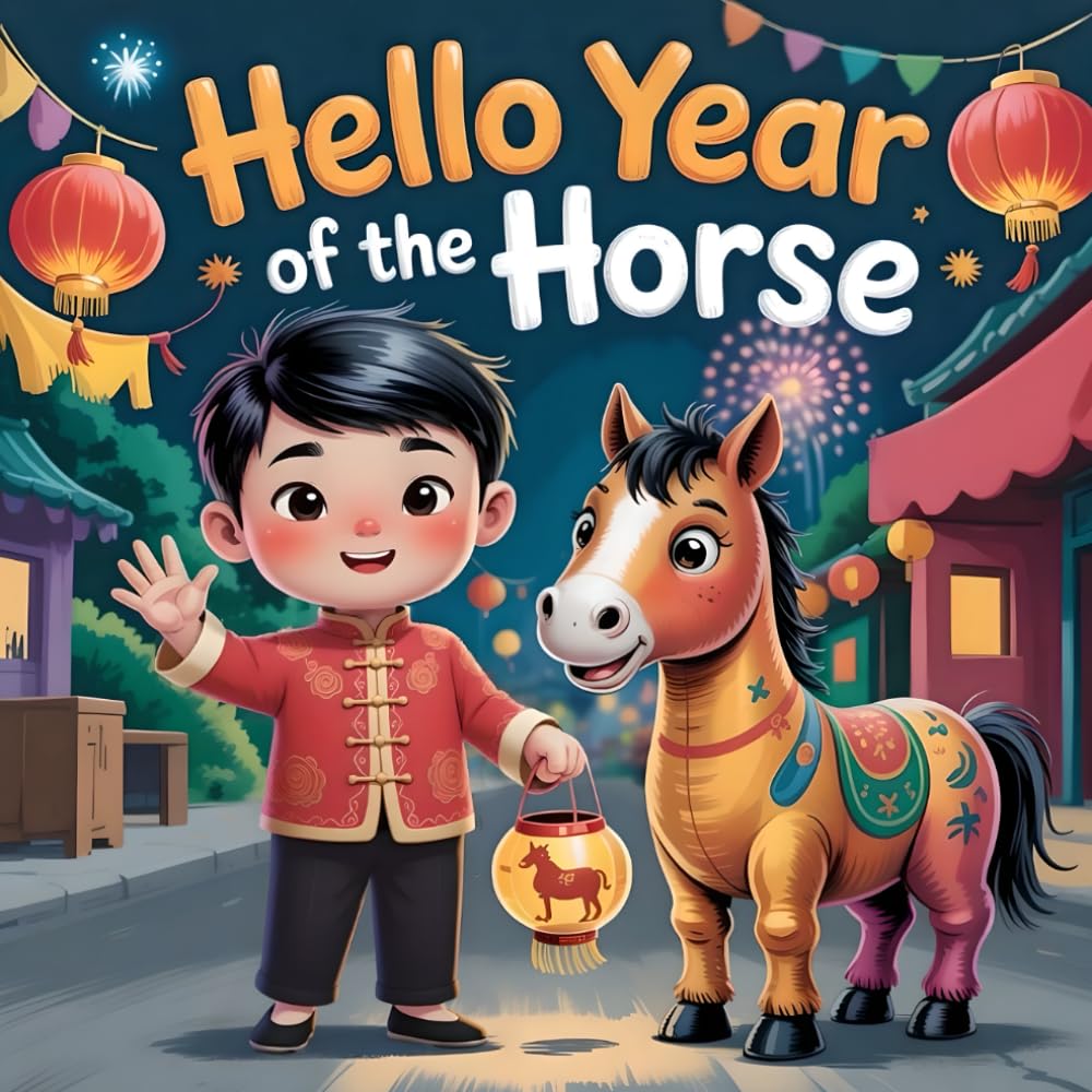 Hello Year of the Horse: A Heartfelt Lunar New Year Storybook Exploring Chinese Zodiac Traditions and Family Celebrations