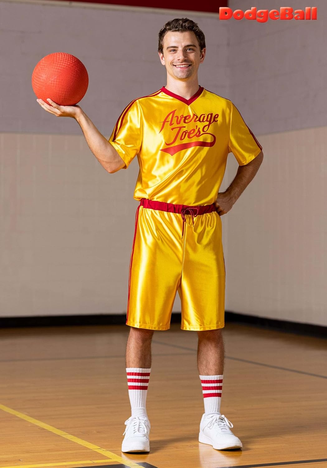 Men's Dodgeball Average Joe's Jersey, Average Joe's Dodgeball Underdog Halloween Costume - Image 2