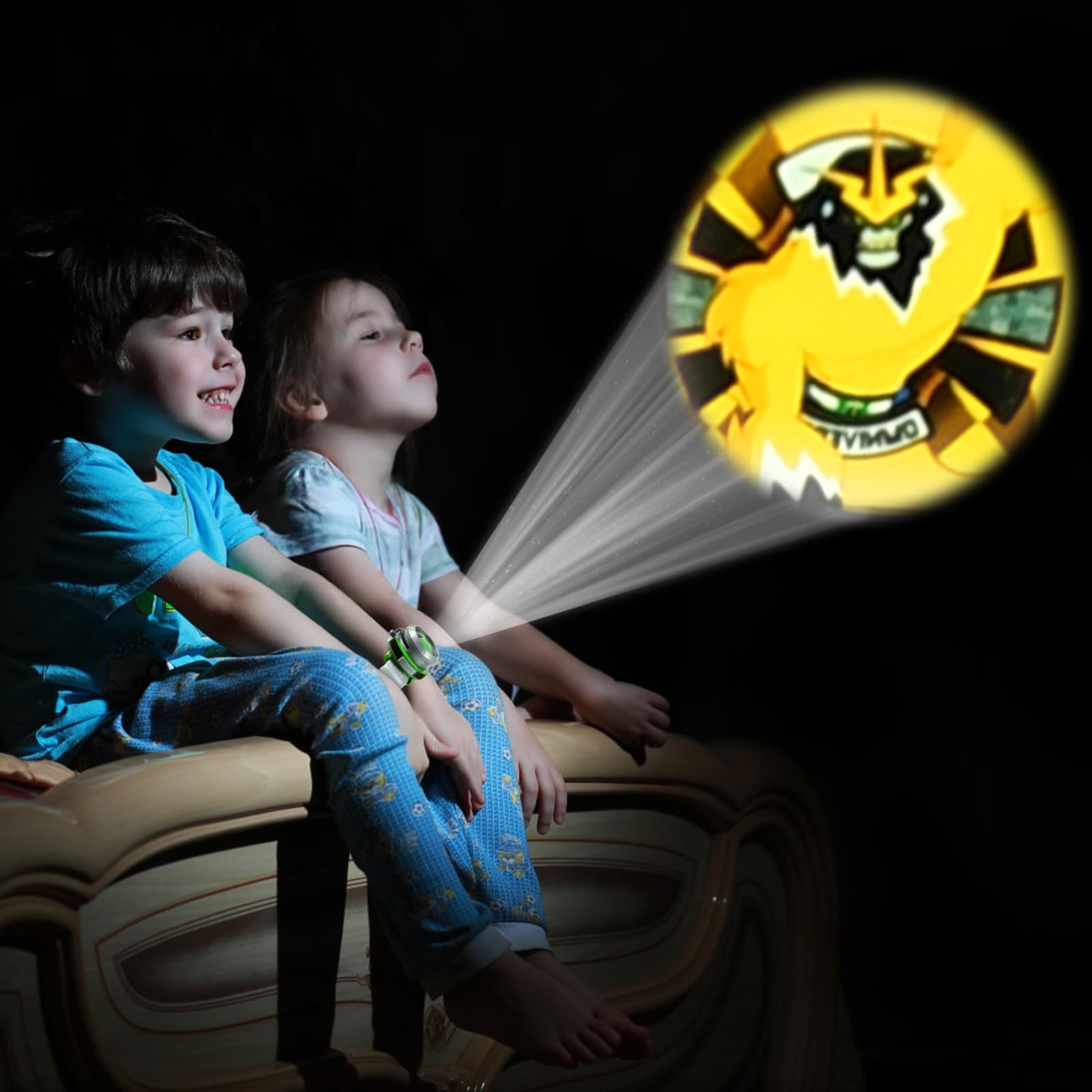 Reloj Proyector Infantil con 8 Patrones de Proyección