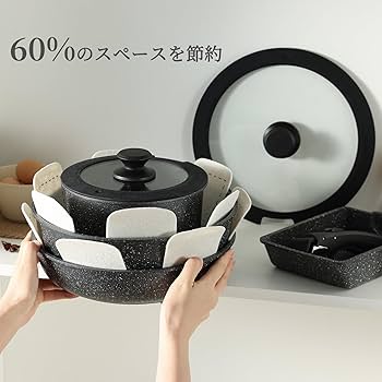 Amazon.co.jp: CAROTE カローテ フライパン セット 9点 IH·ガス