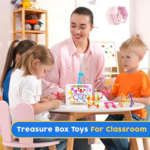 Miniatura 10 de Juguetes sensoriales de succión para niños, 42 piezas de juguetes sensoriales para niños y niñas, juguetes de liberación de estrés de oficina para