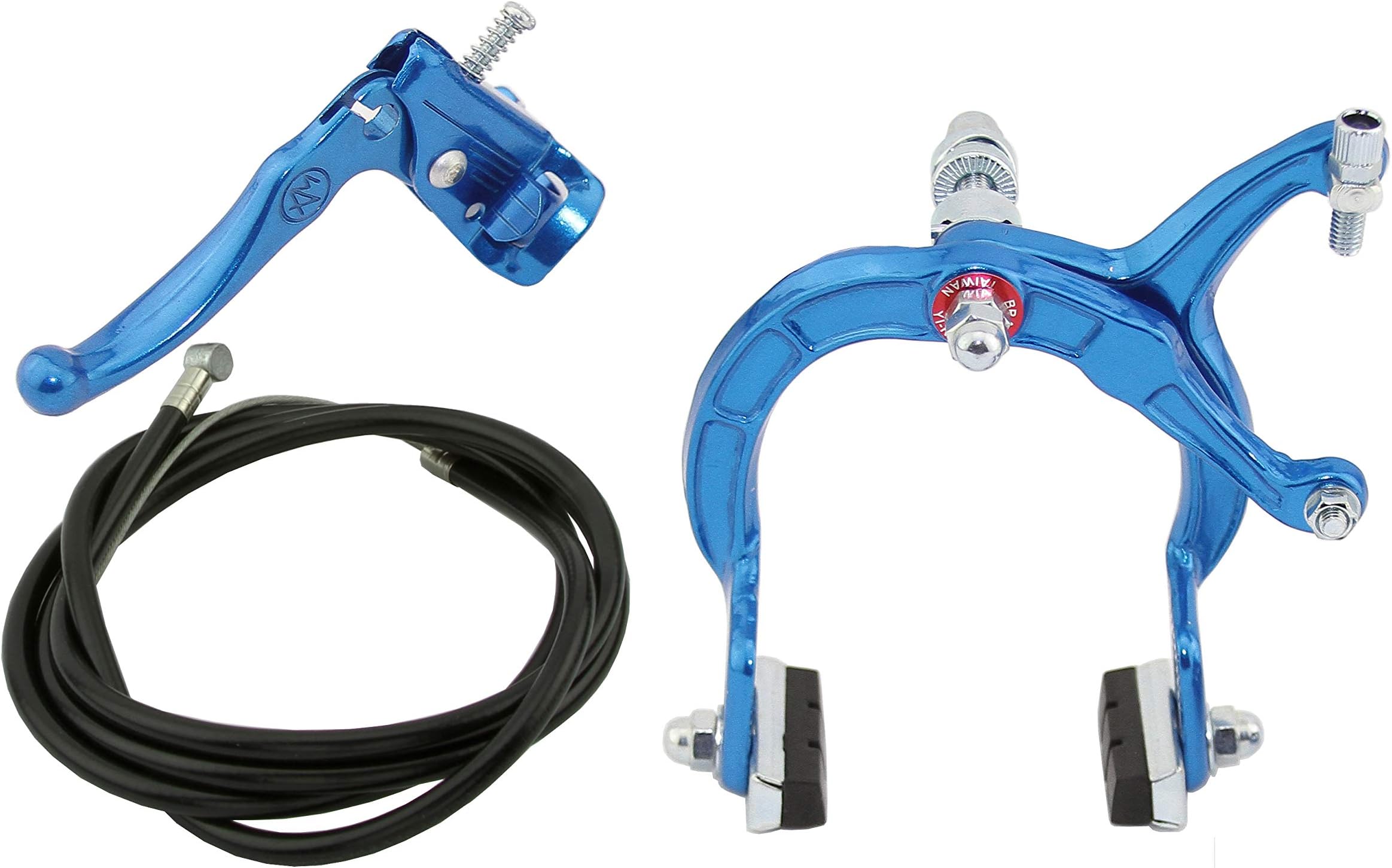 Alta Bicycle Alloy Classic MX Style Brake Set, Multiple Colors.