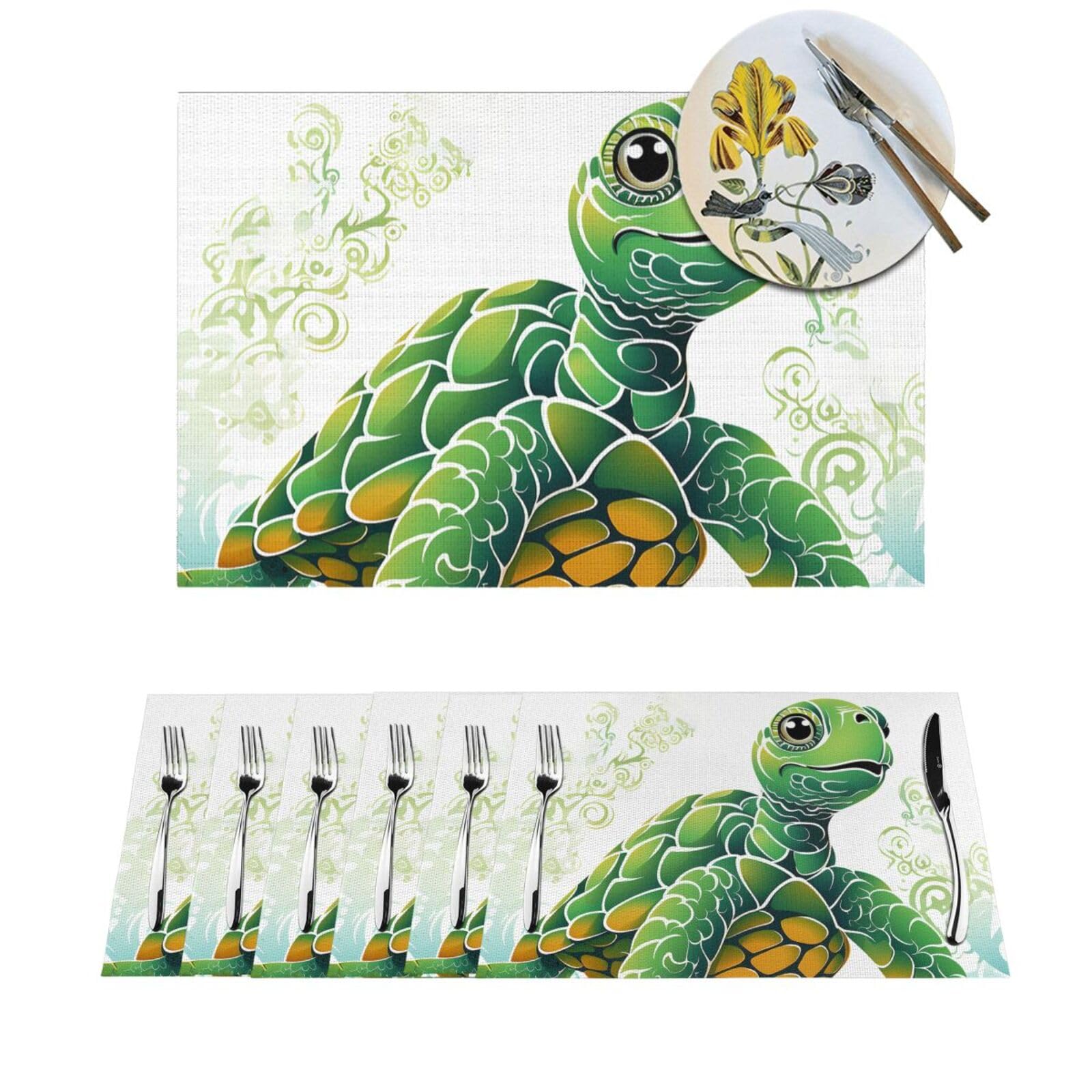 Sets de table en PVC résistant à la chaleur pour enfants