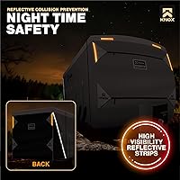 Vista 9 de Cubierta de remolque de viaje de 3ra generación, tela APEX de 7 capas resistente a desgarrones, se ajusta a la cubierta de autocaravana, cubierta