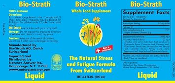Bio-Strath Liquid 3.40 Ounces