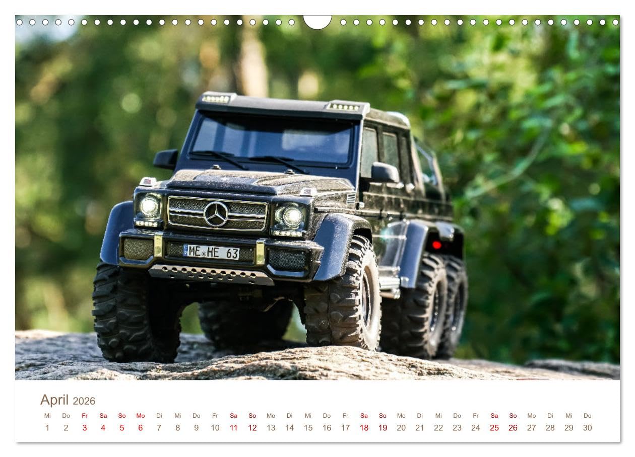 Where your RC Adventure begins! (Wandkalender 2026 DIN A3 quer), CALVENDO Monatskalender: Crawler von Fotografiert von Crawlern Fahrern für Crawler Fans