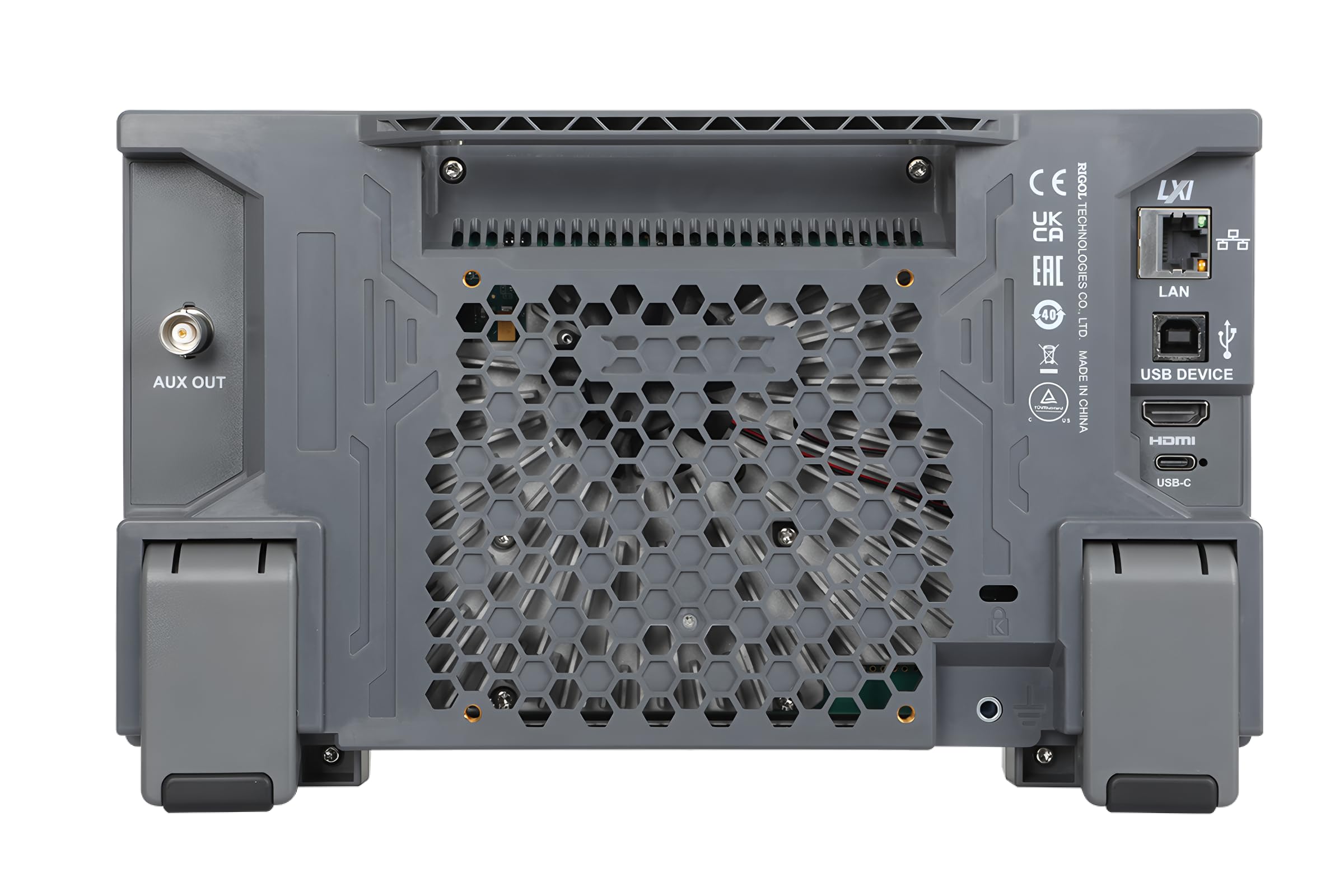 Oscilloscopio a 4 canali con larghezza di banda 70 MHz, frequenza di campionamento 1.25 GSa/s, convertitore A/D a 12 bit, profondità di memoria 25 Mpts e display touch da 17 (DHO804)