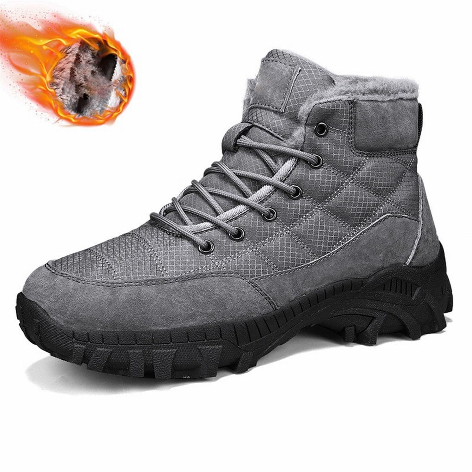 Bottes d'hiver chaudes et légères pour homme