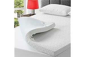 bedluxury Gel Memory Foam Mattress Topper Full