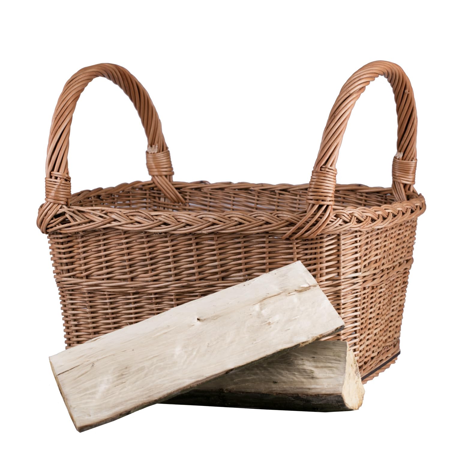 Cesto Di Vimini Fatto A Mano Con Manico Robusto Cesta Decorativa Per La Casa Perfetta Per Pic Nic Spesa Fiori Frutta E Regali