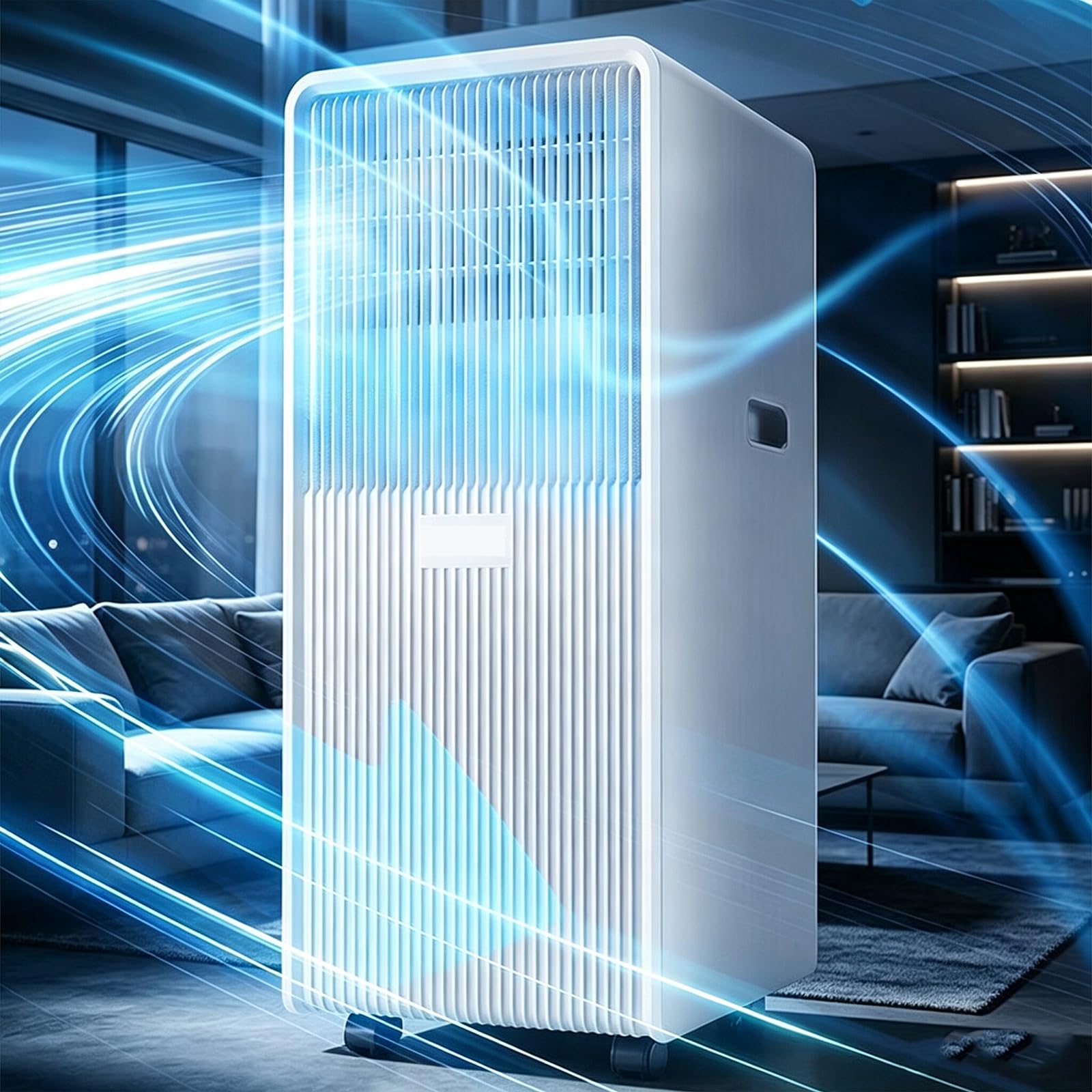 Klimatyzator | Przenośny klimatyzator z pilotem zdalnego sterowania i wtyczkami wtykowymi UK Energooszczędny system chłodzenia z zestawem instalacyjnym