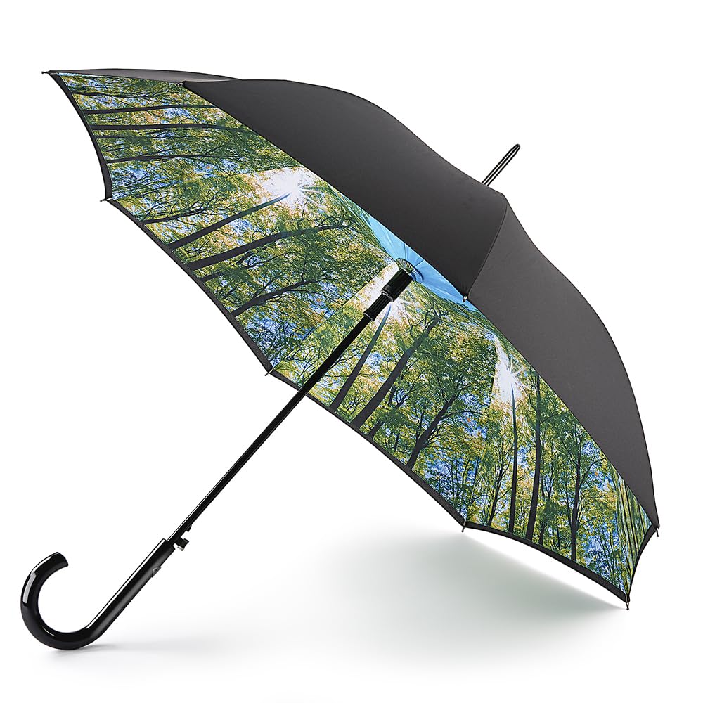 Fulton Bloomsbury Umbrella, Sunburst Print UPF50+
