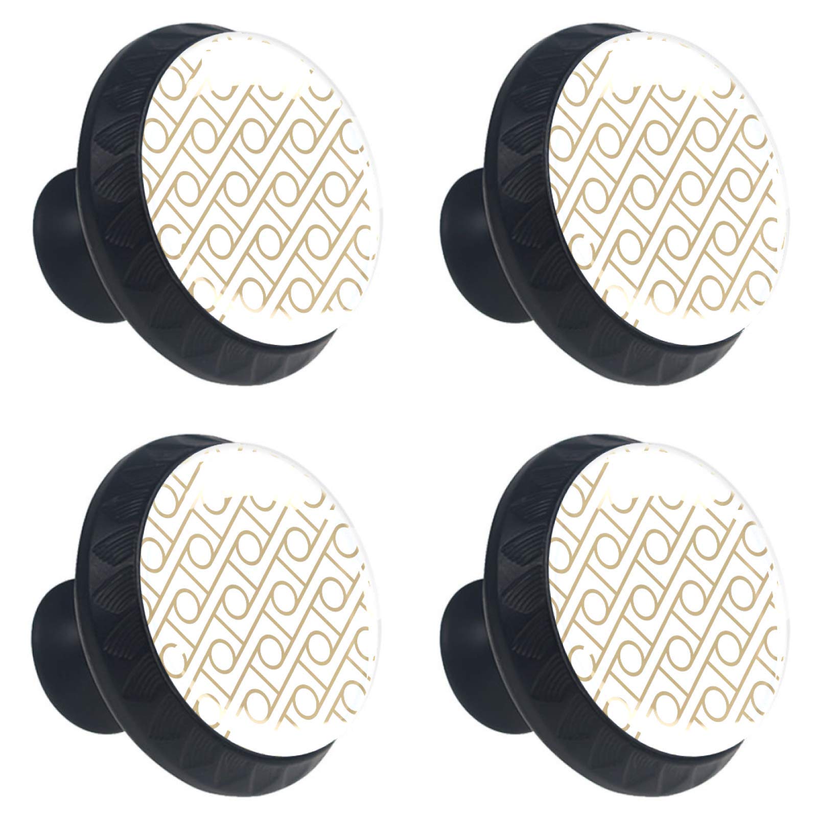 Boutons de tiroir géométriques en cristal pour harmoniser la décoration de votre chambre