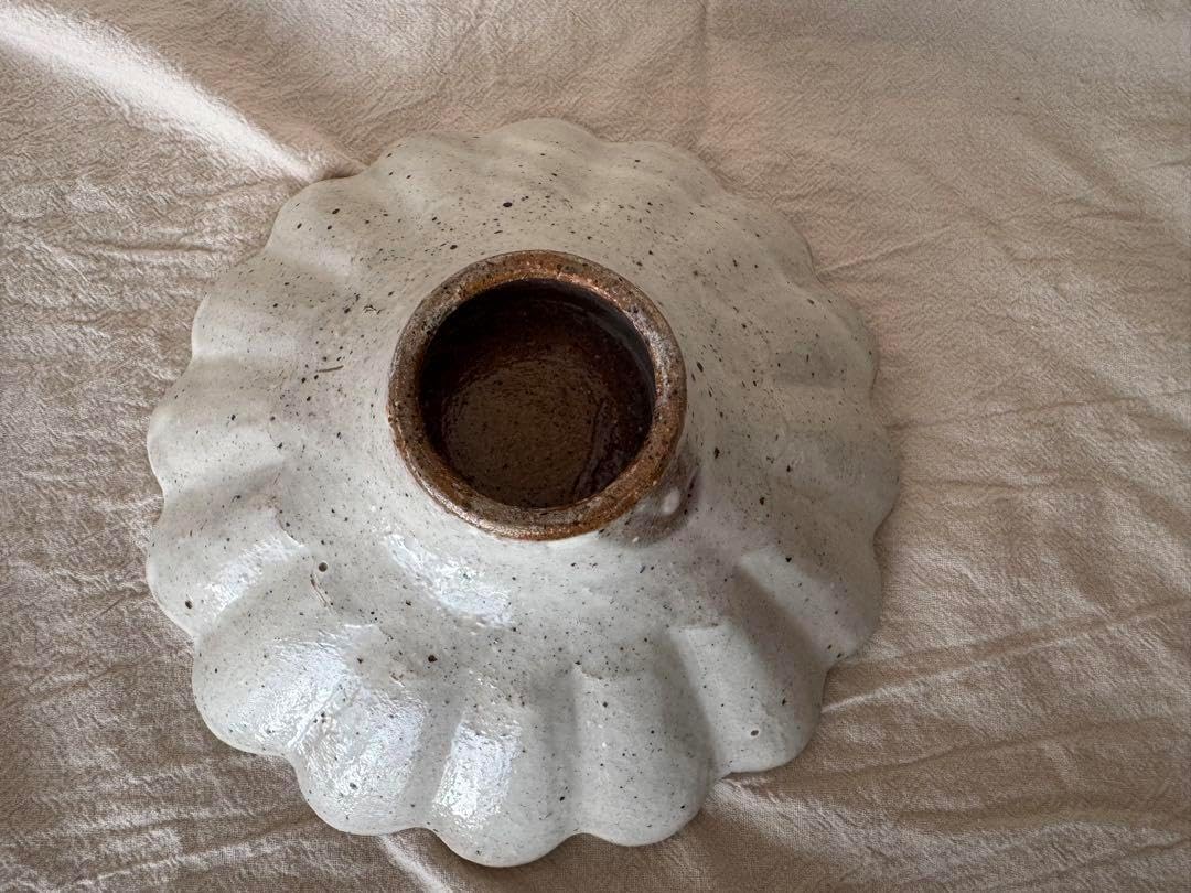 山田雅子さん 輪花皿と鎬楕円鉢のセット 山田雅子さん 輪 山田雅子さん 輪花皿と鎬楕円鉢のセット 山田雅子さん 輪