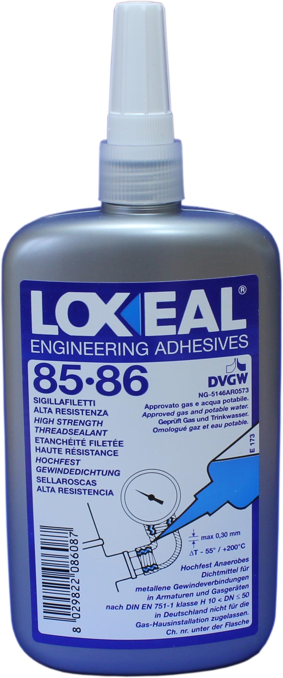 Loxeal 85-86-250 Joint 250 ml High-Strength, 85-86 Hochfest