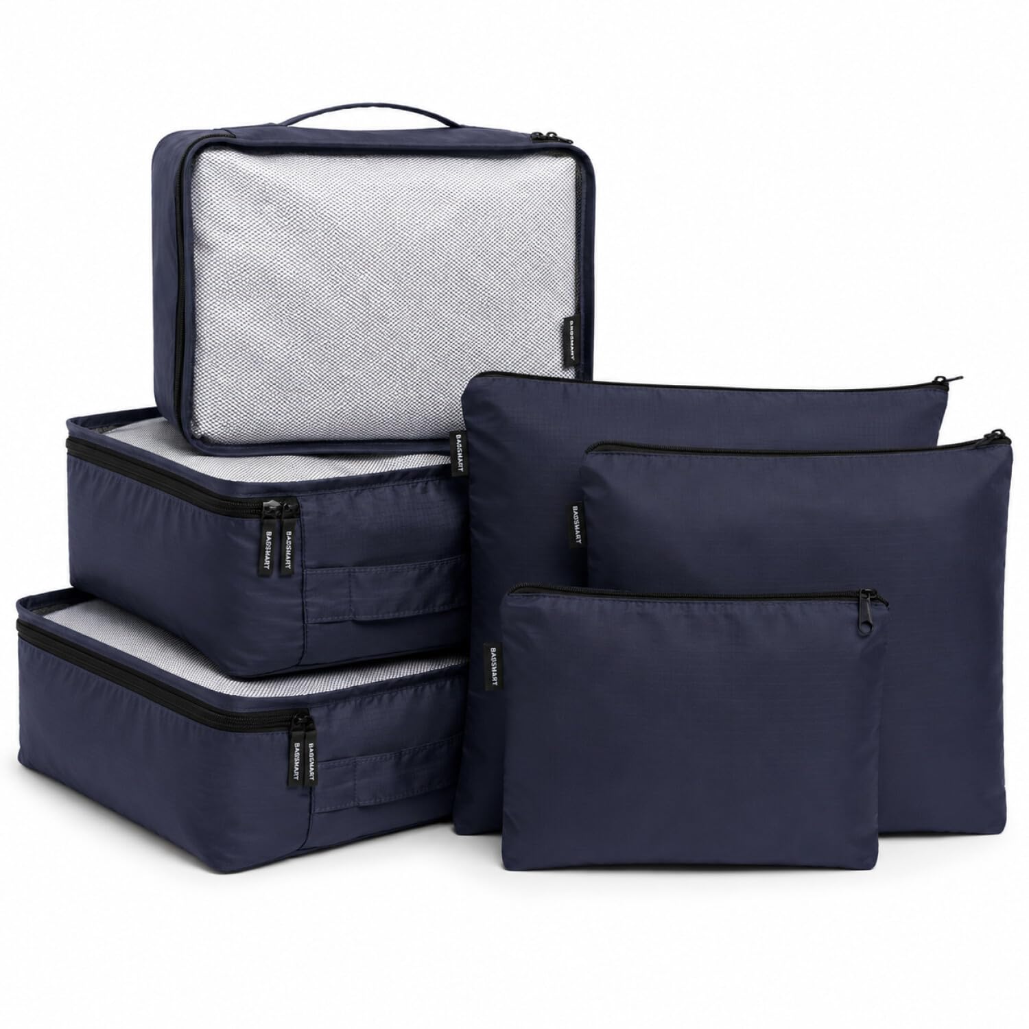 Amazon.com: Brookstone Packing Cubes - 6 Piece Compression Packing