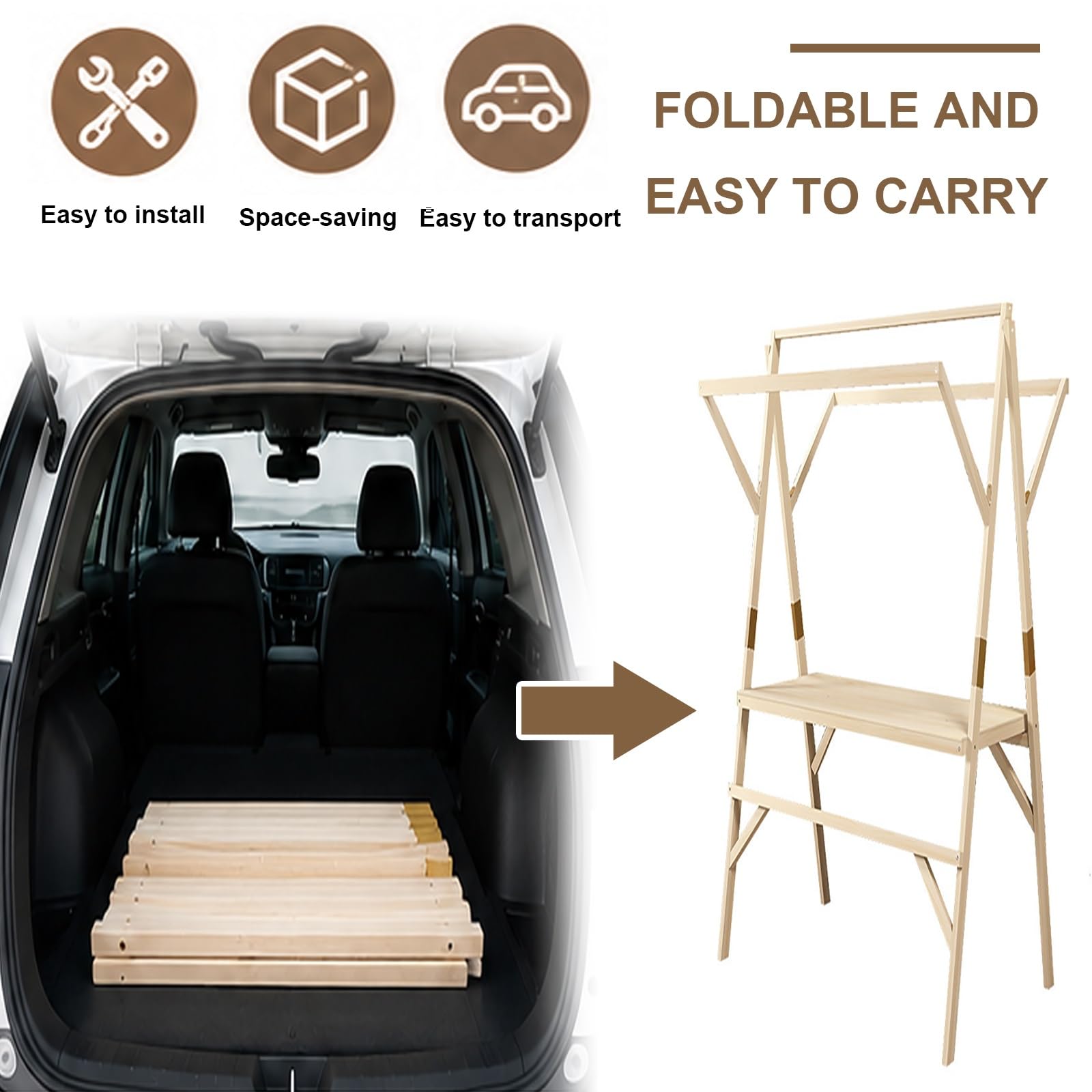 Carrello Portatile, Scaffalatura Per Venditori Ambulanti Da Esterno(Green 1,120cm/47.2in)