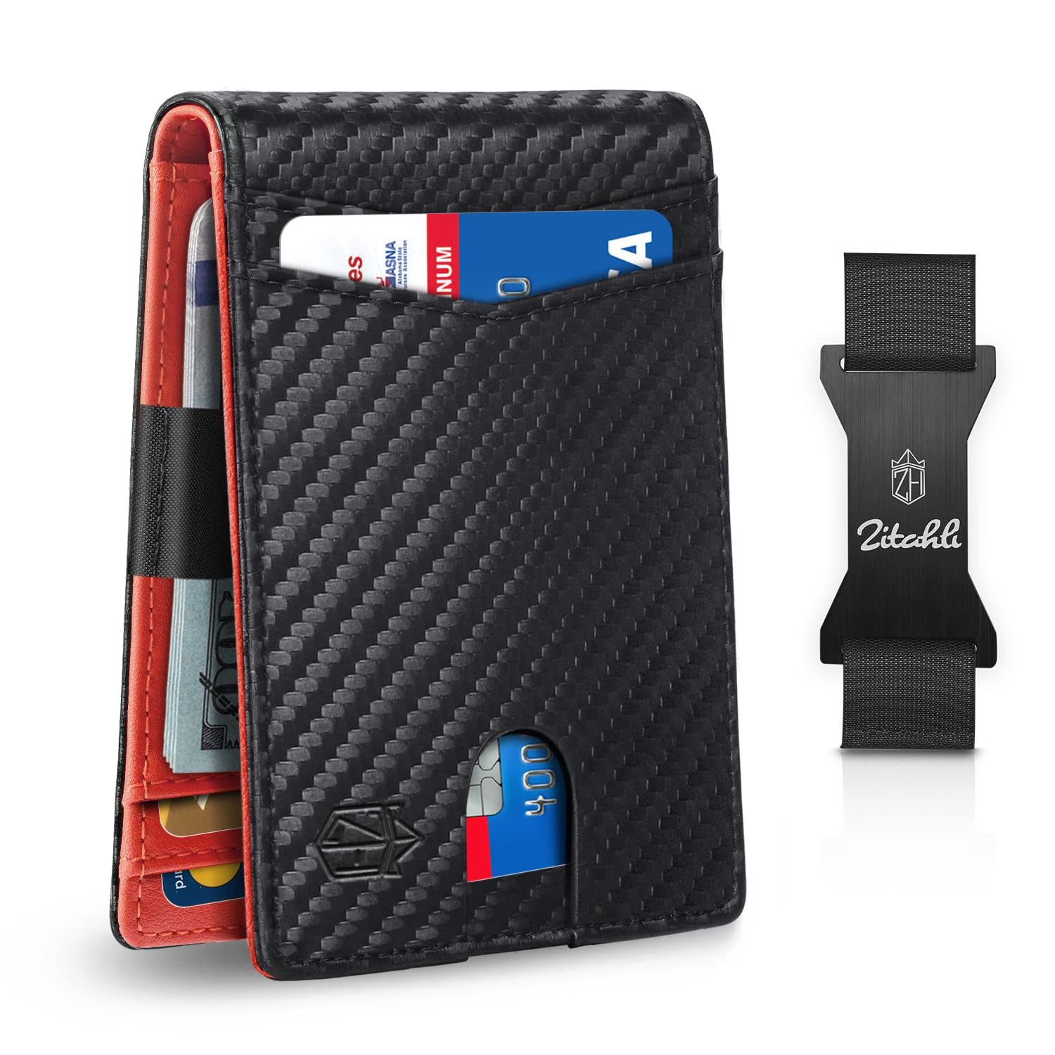 Zitahli Slim Wallet for Men Gifts