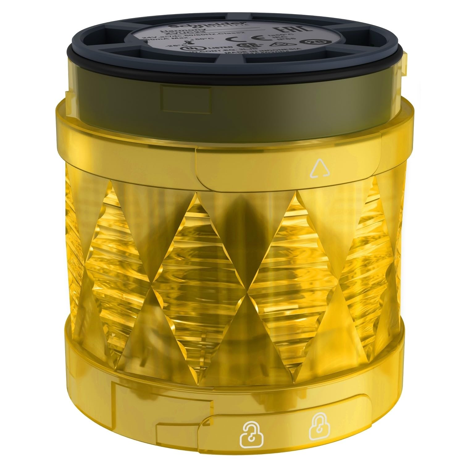 Elemento luminoso int. LED XVU Amarillo