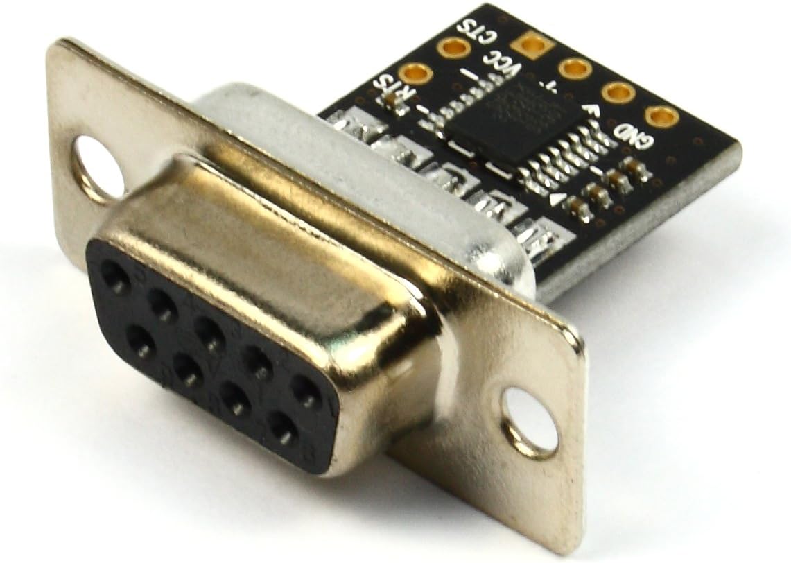 Ultra Compact RS232 to TTL Converter with Female DB9 (3.3V to 5V)