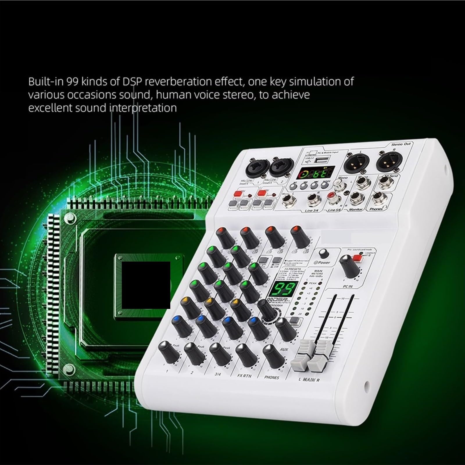 Mixer Audio, Konsola Miksera DJ-skiego PRMX-6
