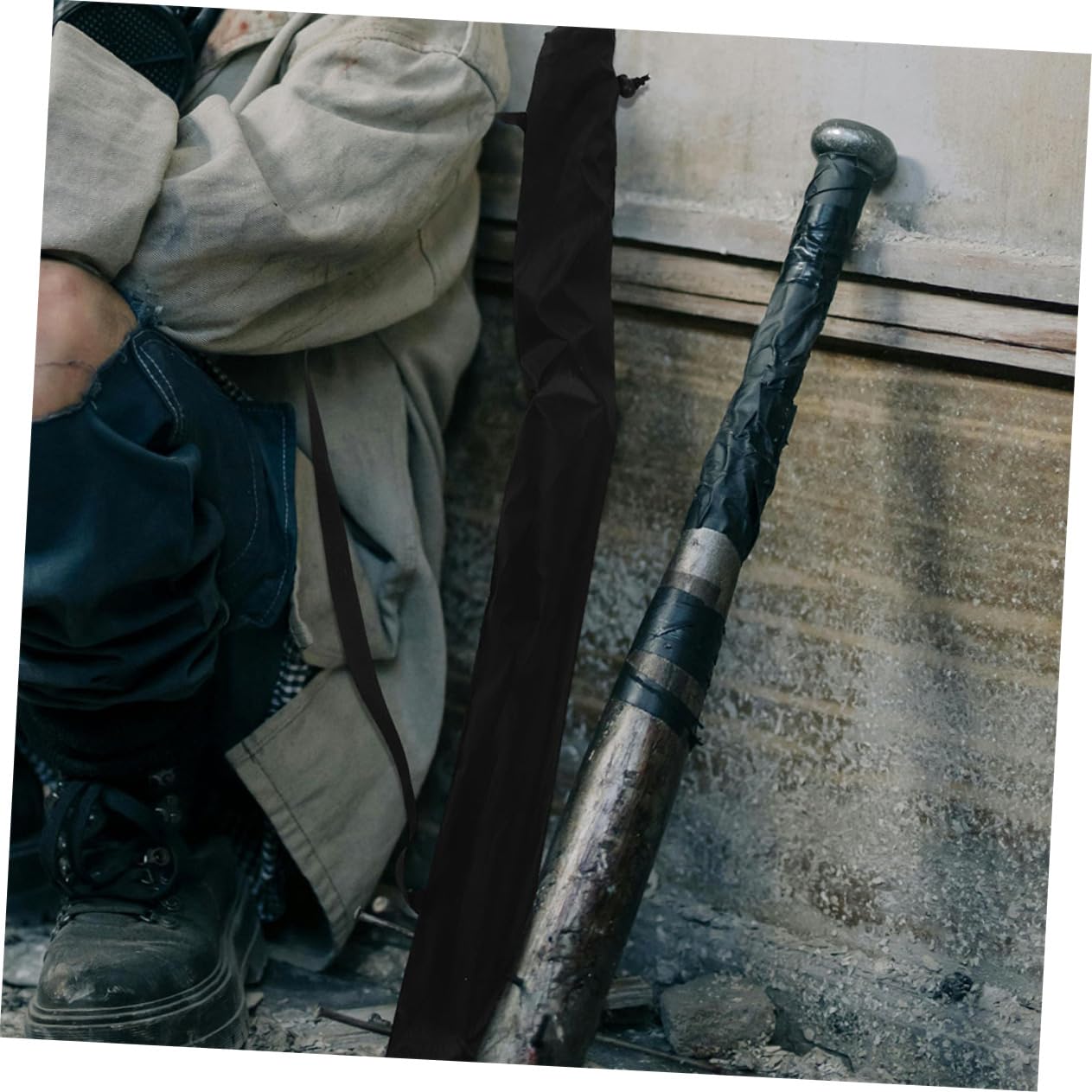 SUPVOX 4pcs Baseball Bat Storage Bag Carrier Foam Carry Baseball Backpack Adult Large Holder Bat Accessory Youth Softball Bag Small Baseball Bat Bag Oxford Cloth Black