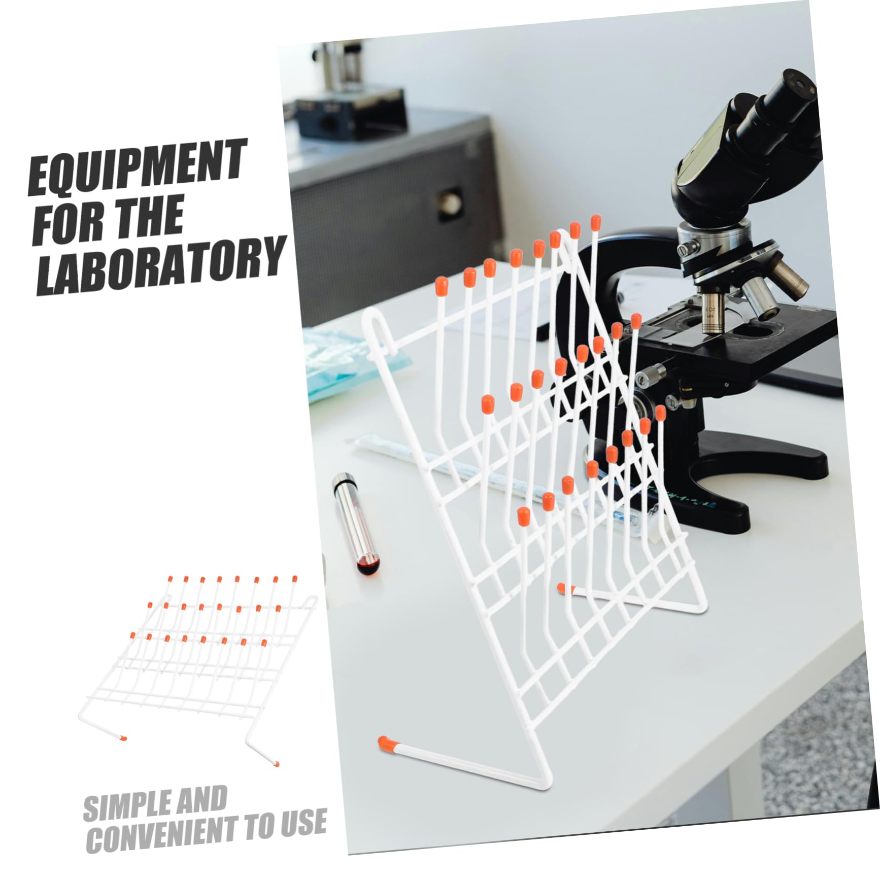 Égouttoir De Laboratoire Et Support Pour Tubes à Essai Séchoir Pour Tubes à Essai Et Égouttoir à Eau