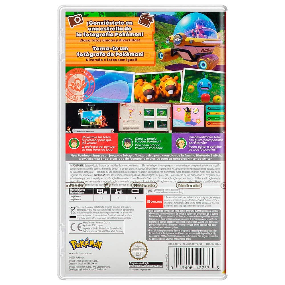 Juego para Consola Nintendo Switch Nowy Pokémon Snap