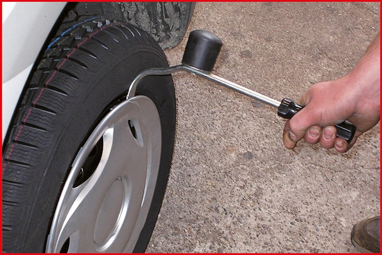 KS TOOLS Levier de déblocage (enjoliveur de roue) 911.8155