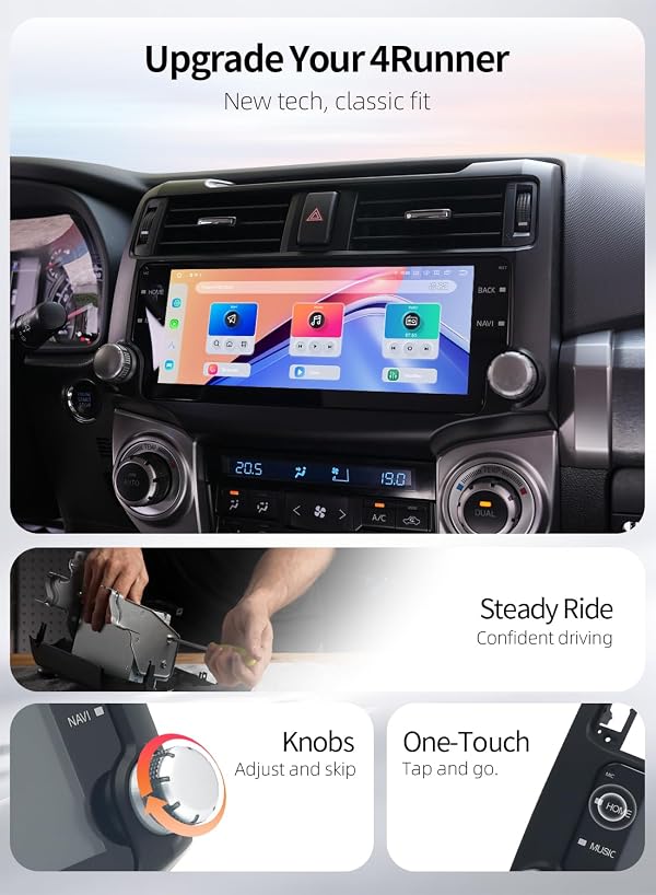 Dasaita 6GB+64GB Car Radio for Toyota 4Runner 2010-2024 by dasaita - Used condition - Image 2