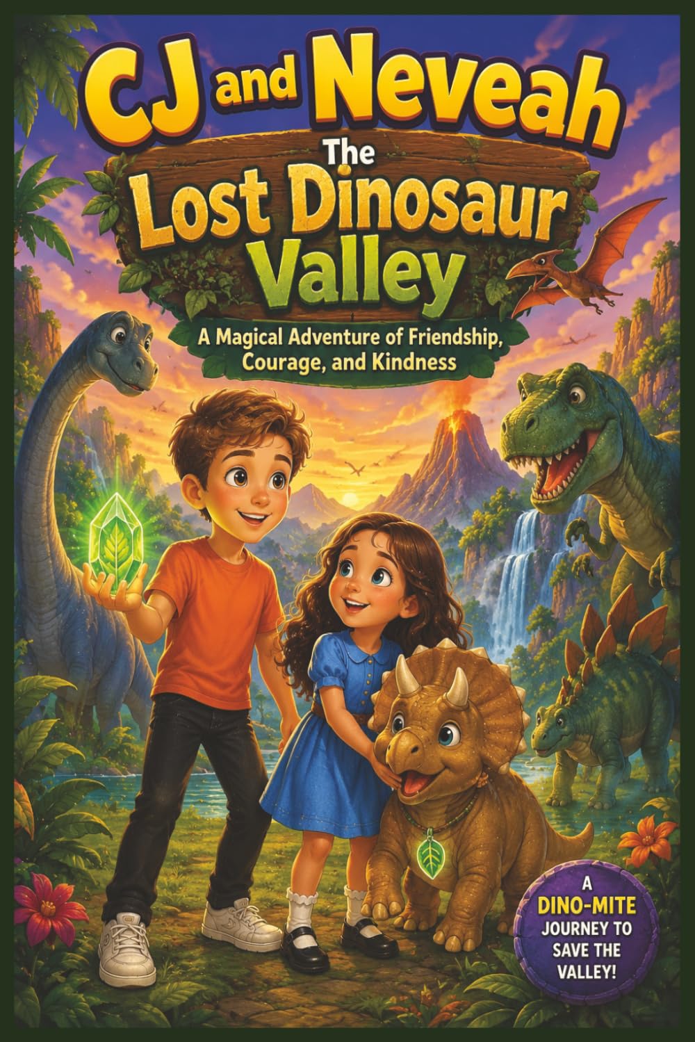 The Lost Dinosaur Valley: A Magical Adventure Of Friendship, Courage, And Kindness, Bedtime story, 6:9 (The Magic Wardrobe)