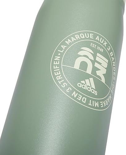 Miniatura 4 de adidas 600 ML (20 oz) Botella de agua de metal con tapa de popote, aislada de doble pared para bebidas frías y calientes, de acero inoxidable 188