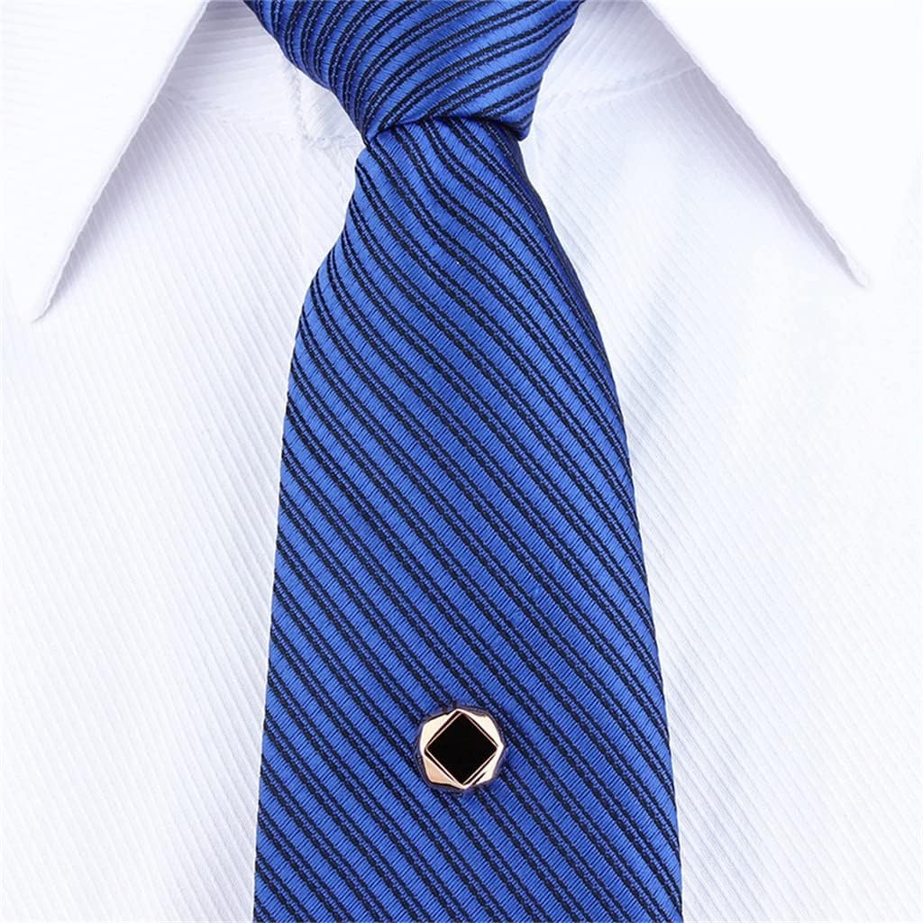 Men's Tie Studs Pins With Chains Wedding Gifts Clips Fixing Pin Buckles Decorative Accessories