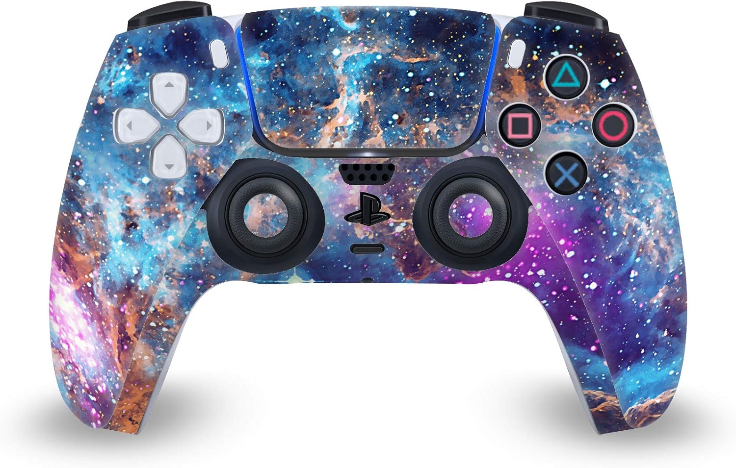 Head Case Designs Officially Licensed Cosmo18 Lobster Nebula Art Mix Vinyl Faceplate Sticker Gaming Skin Decal Cover Compatible With Sony PlayStation 5 PS5 DualSense Controller
