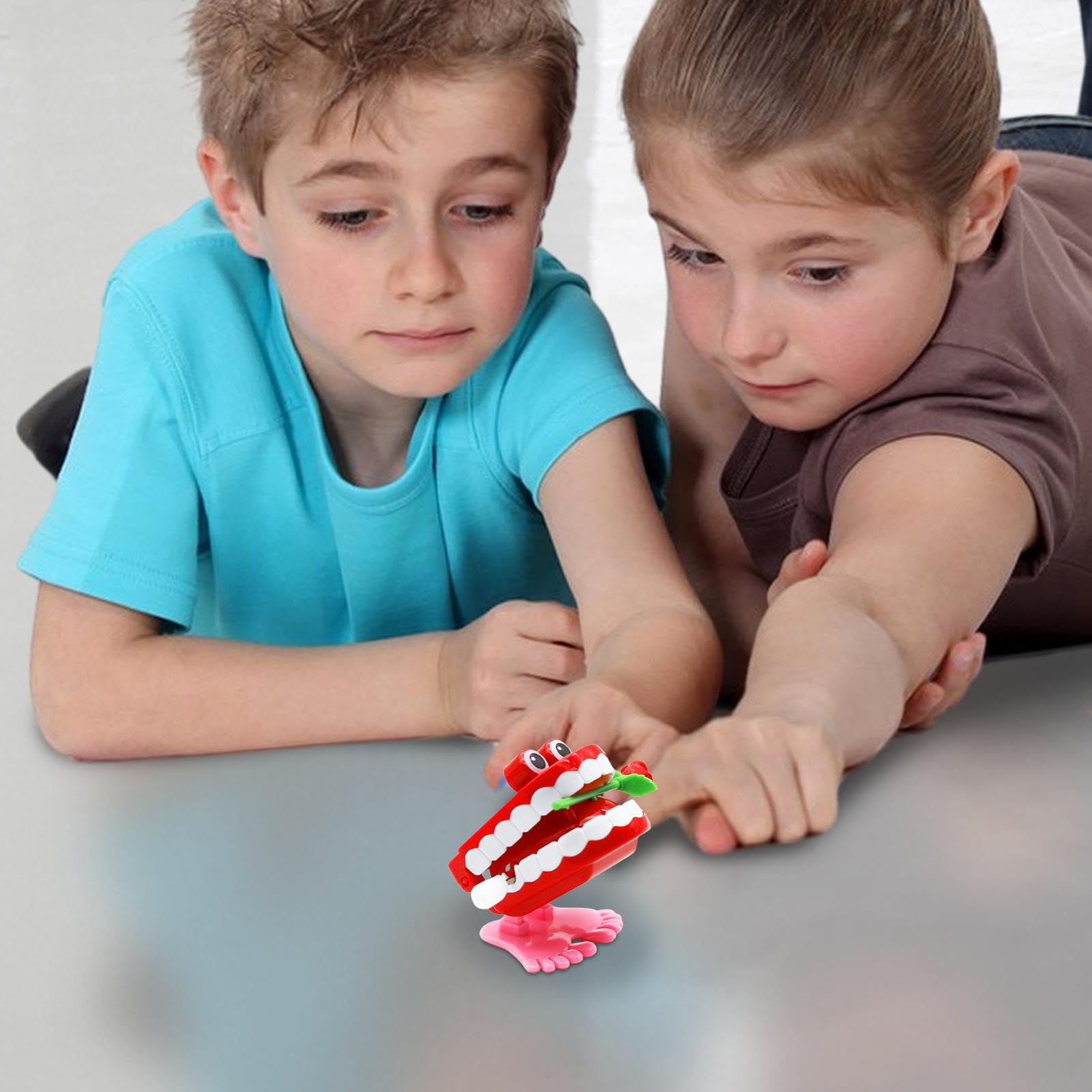 Jouet à Dents Qui Claquent Et Marchent – Remontable, Drôle Et éducatif – Dès 3 Ans