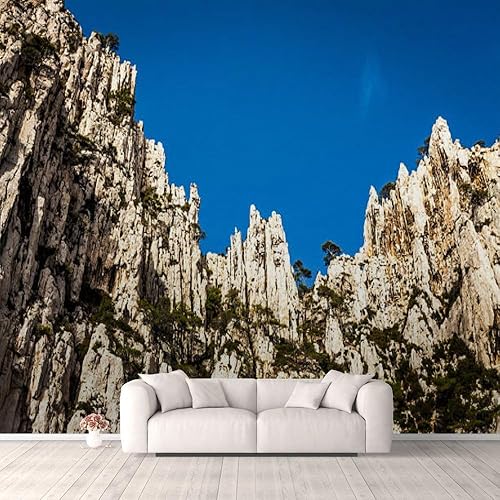 Miniatura 1 de Papel tapiz 3D Creeks Alpes de Alta Provenza Beauty Bouches du Calanques Cassis autoadhesivo Dormitorio Sala de estar Dormitorio Decoración Mural