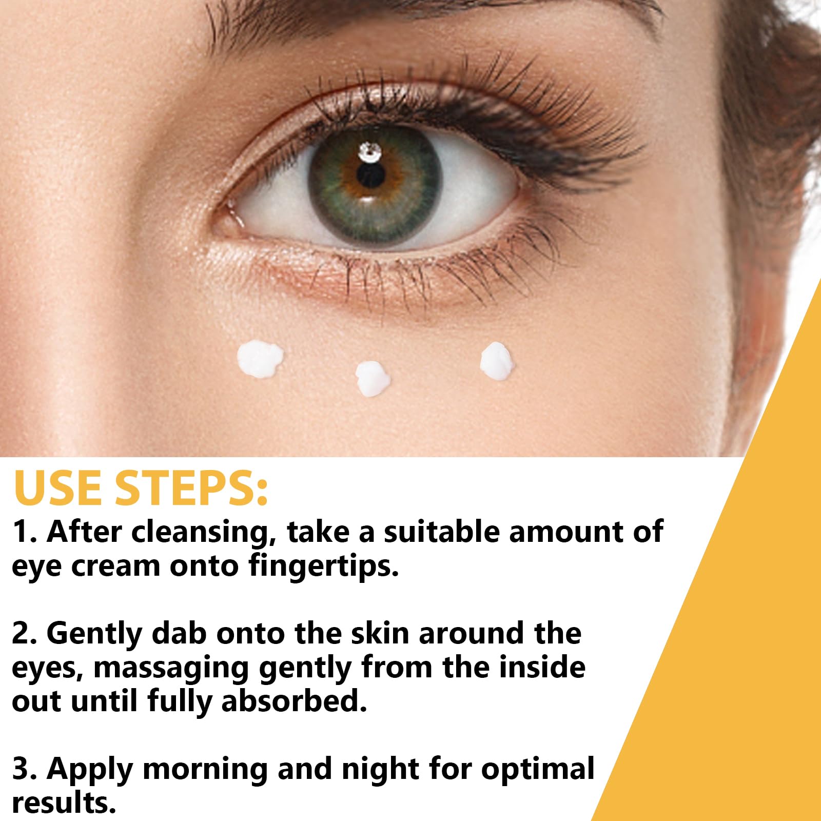 DEBAIY Daytime Eye Cream with 2% Jojoba Oil Anti-Wrinkle Anti