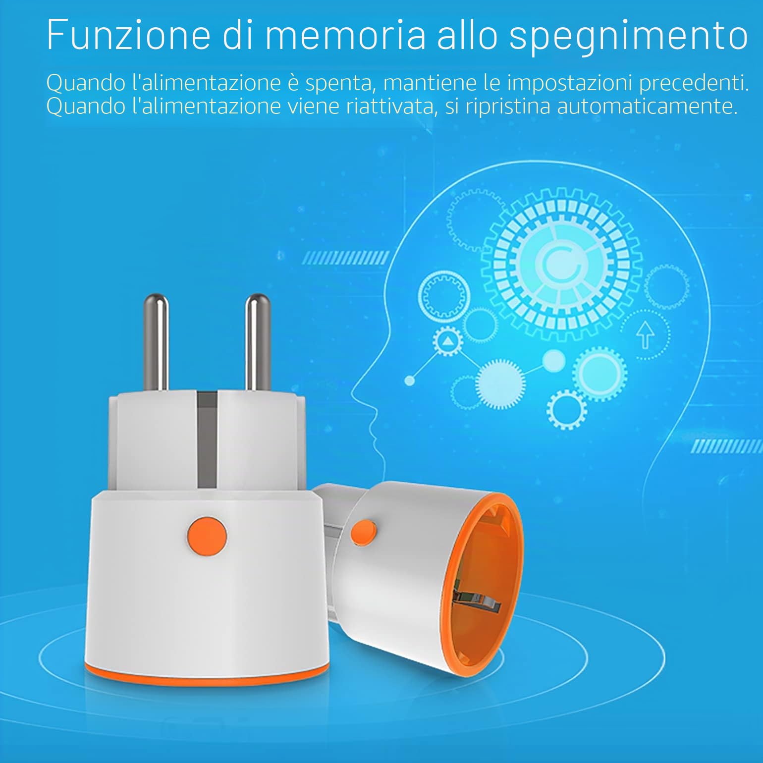 Zigbee - Spina di alimentazione con funzione Smart, funzione di misurazione e timer, controllo tramite App Tuya notificazioni push compatibile con Alexa e Google Home (confezione da 4)