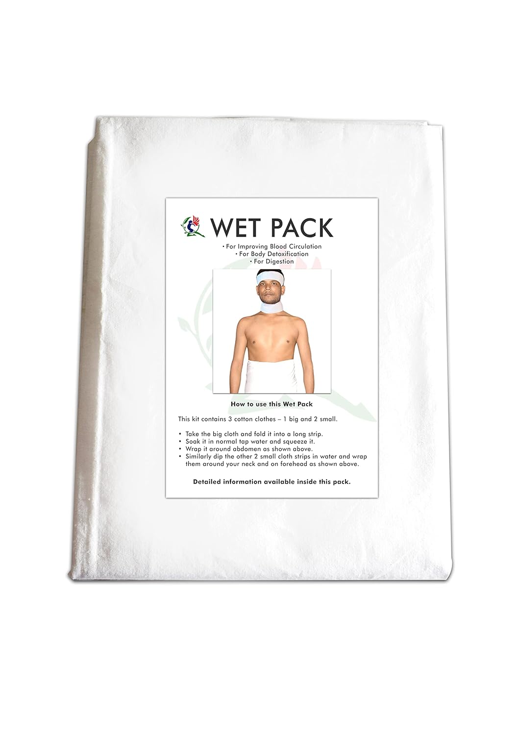 Natural Life Style – Cotton Patti Set Mohan Gupta, Medium (White) Natural Life Style – Cotton Patti Set Mohan Gupta, Medium (White)