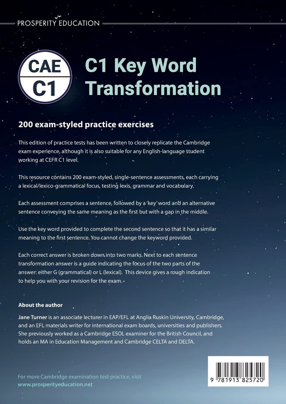 C1 Key Word Transformation: 200 exam-styled practice exercises
