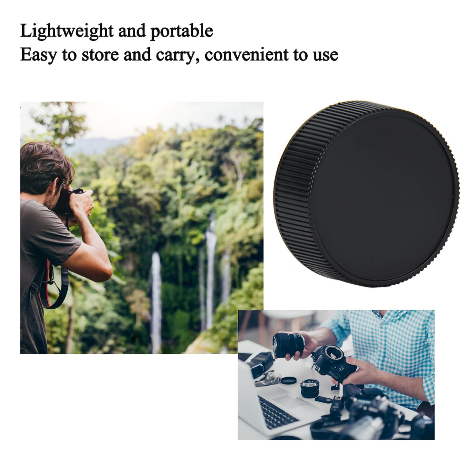 Copriobiettivo Coperchio Protettivo Durevole Leggero Portatile Polvere Sporco Impronte Digitali Fotocamera M M6/7/8 LM 5 Pezzi