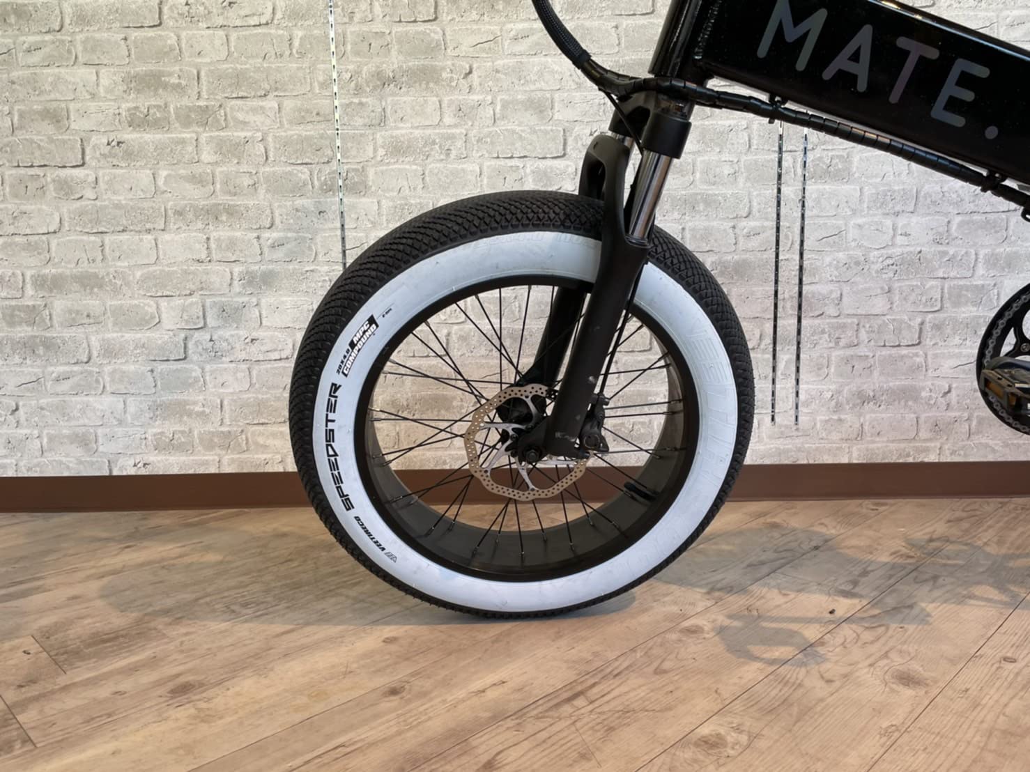 Amazon | E-BIKE 自転車用 ファットタイヤ ホワイトリボン タイヤ 