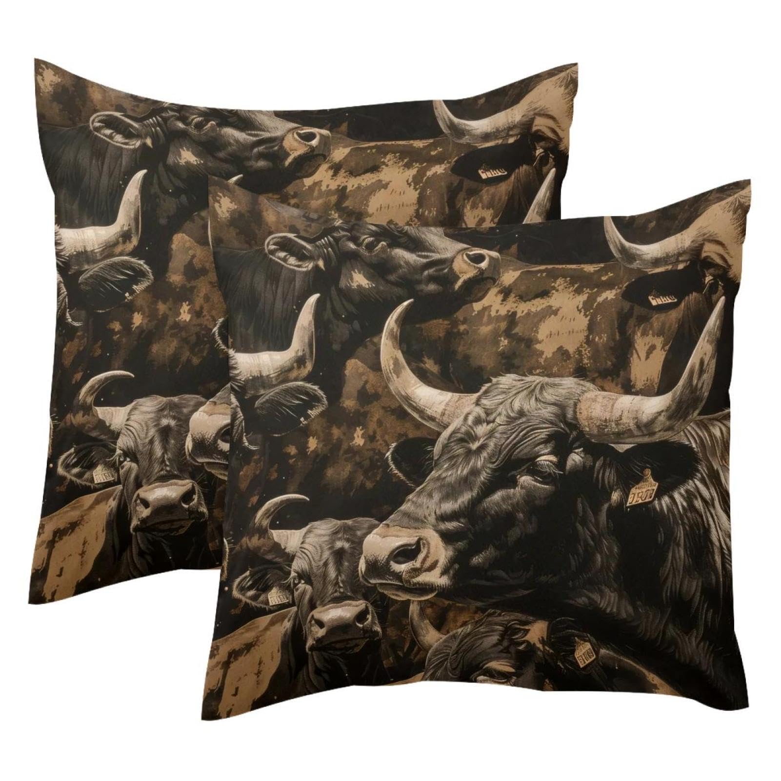 Housse de coussin pour rénover vos vieux coussins de canapé 50x50