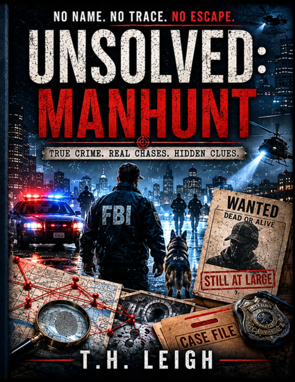 Unsolved: Manhunt: True Crime Trivia for Curious Minds (True Crime Trivia & Activity Books)