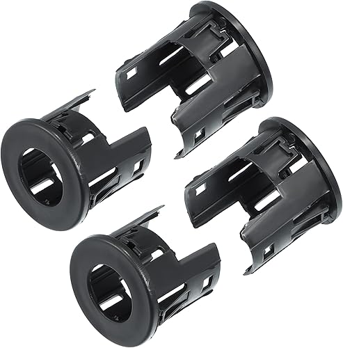 Miniatura 1 de X AUTOHAUX 4 biseles de sensor de asistencia de estacionamiento para parachoques delantero o trasero para Dodge para Ram 1500 2014-2018 Soporte de