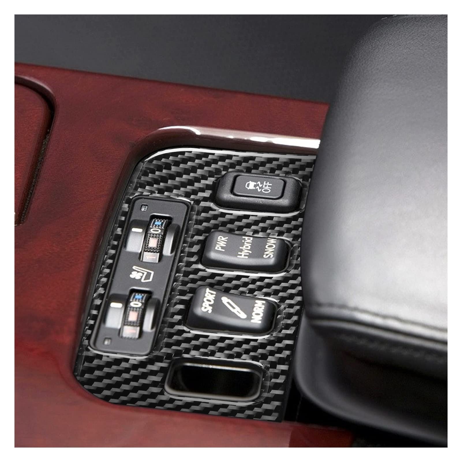 STIKY Osłona konsoli środkowej do Lexus GS 2006-2011, osłona wentylacji bocznej samochodu, osłona wykończenia, osłona ramy wykończenia, akcesoria do wnętrza samochodu