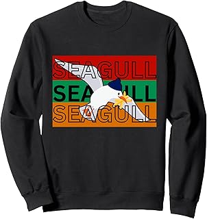 Seagull Graceful Flight Coastal Serenity Sweatshirt