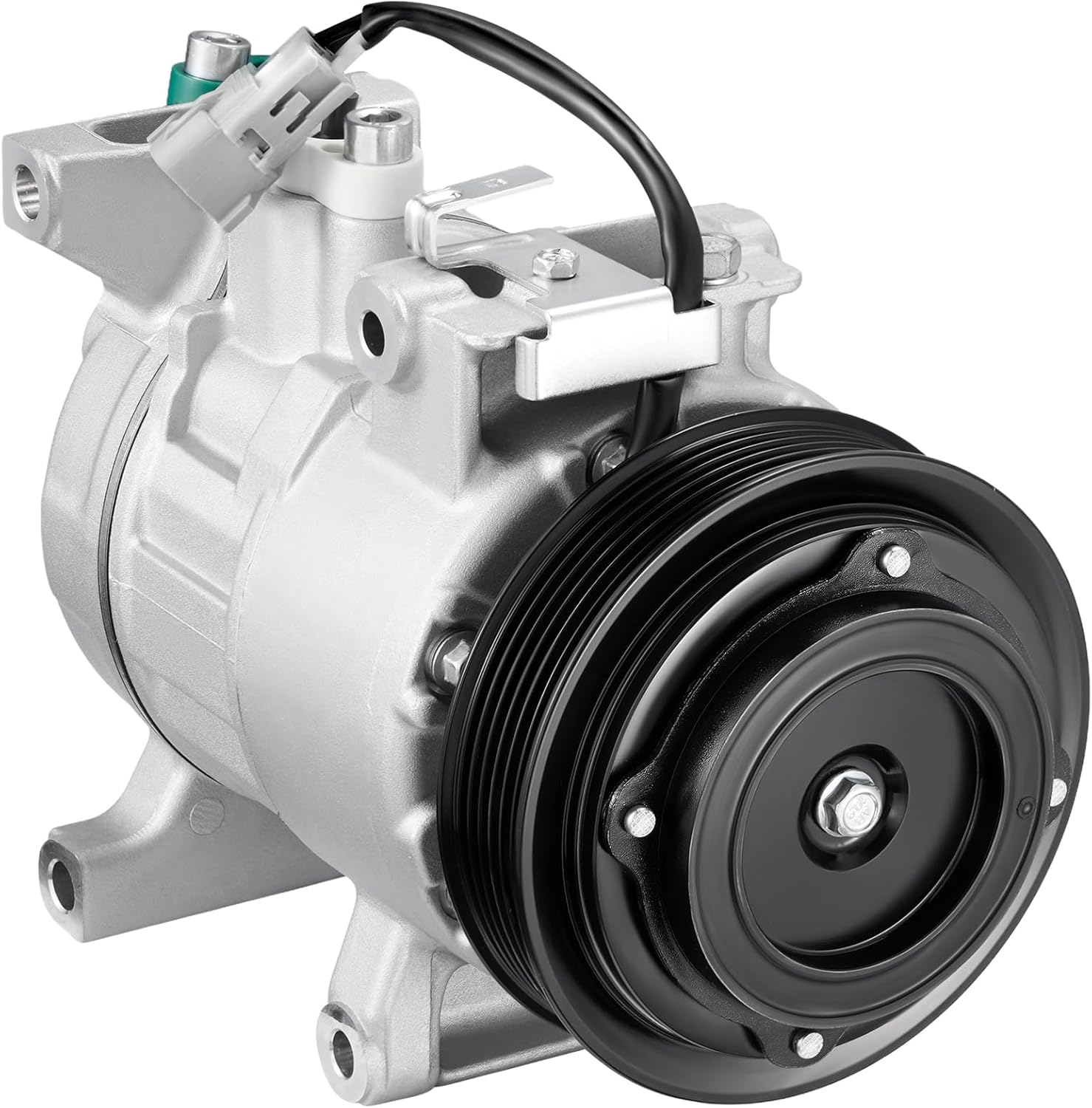 198334 Air Conditioning A/C Compressor with Clutch Compatible with Ram 1500 2014-2022, 1500 Classic 2019-2023 V6 3.6L